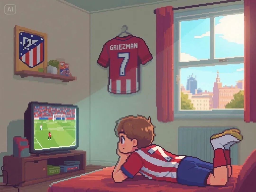 足球像素风头像